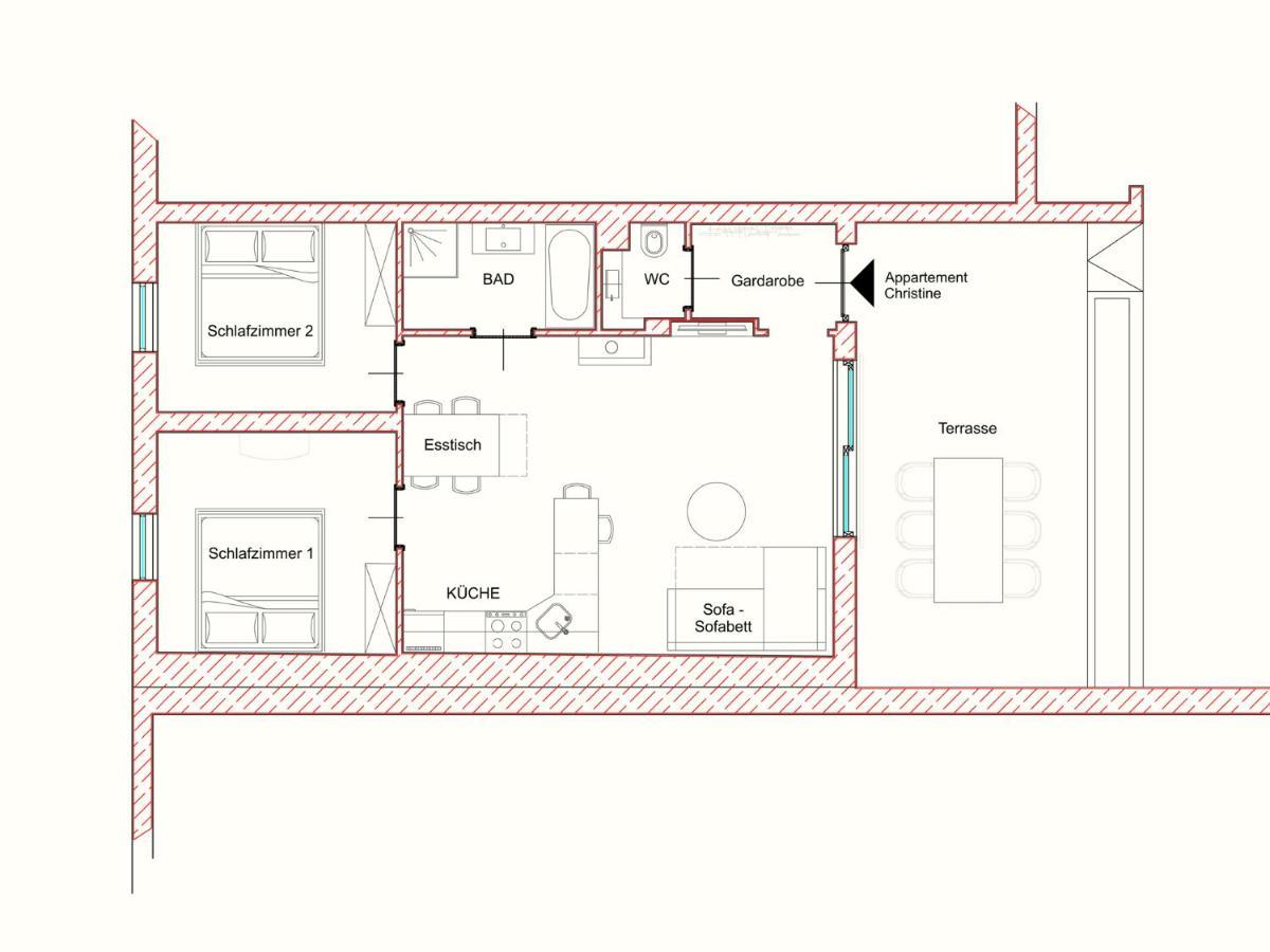 Pannonia Appartements Нойзидль-ам-Зе Экстерьер фото