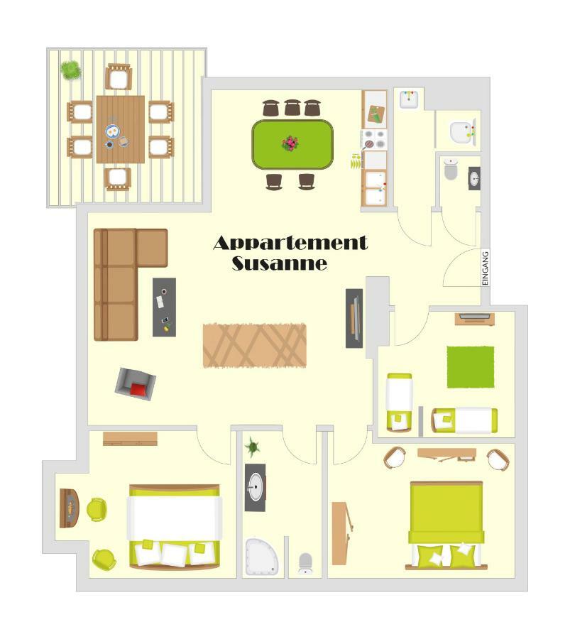 Pannonia Appartements Нойзидль-ам-Зе Экстерьер фото